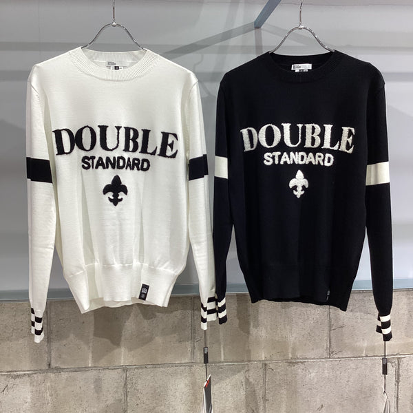 DOUBLE STANDARD CLOTHING /ダブルスタンダードクロージング　DSC / SNOWYロゴ刺繍ニット