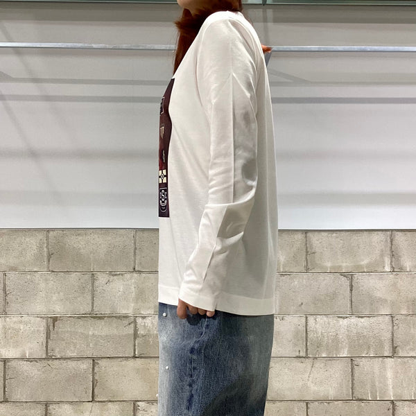 DOUBLE STANDARD CLOTHING ダブルスタンダードクロージング　DSC / スーピマコットン グラフィックTシャツ