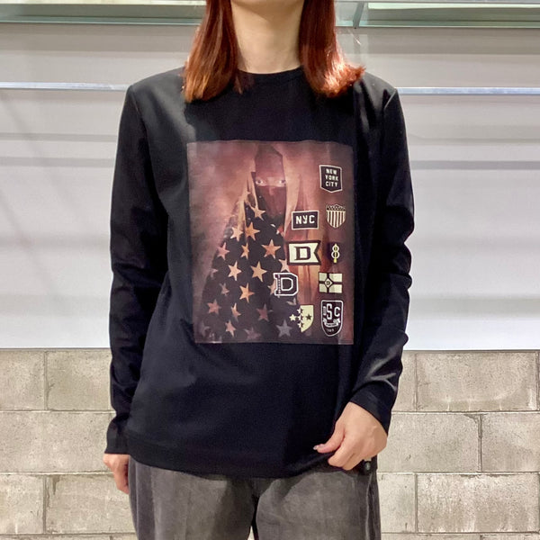 DOUBLE STANDARD CLOTHING ダブルスタンダードクロージング　DSC / スーピマコットン グラフィックTシャツ