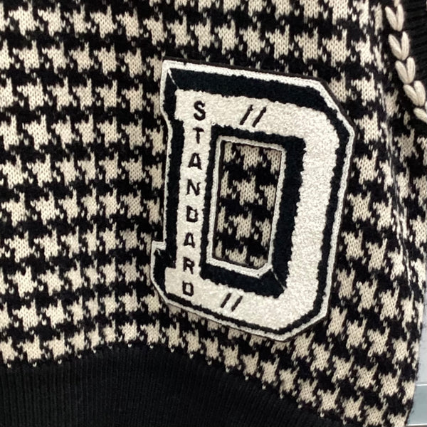 DOUBLE STANDARD CLOTHING ダブルスタンダードクロージング　DSC / Dロゴ刺繍 ニットベスト