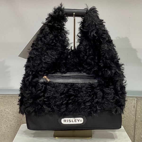 RISLEY/リズレイ　Triangle fur bag(トライアングルファーバッグ)
