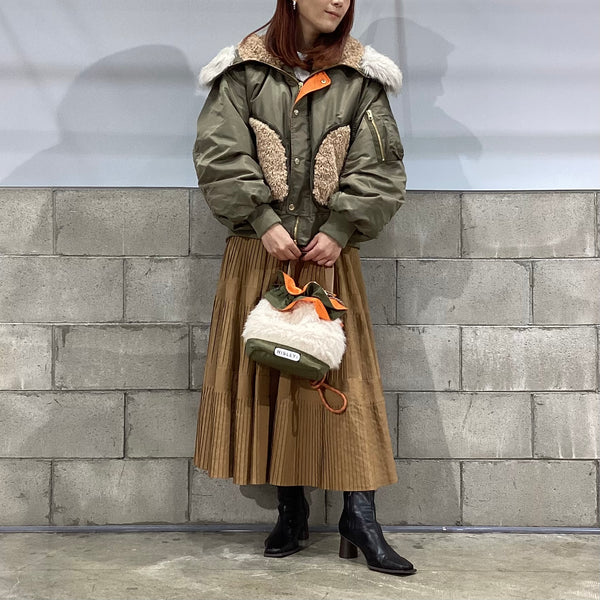 RISLEY/リズレイ　Big hoodie MA-1(ビッグフーディMA-1)