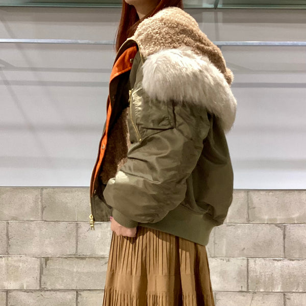 RISLEY/リズレイ　Big hoodie MA-1(ビッグフーディMA-1)