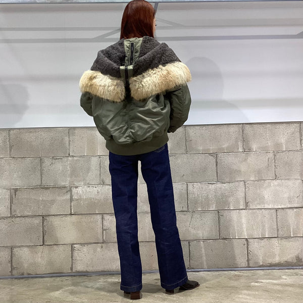 RISLEY/リズレイ　Big hoodie MA-1(ビッグフーディMA-1)