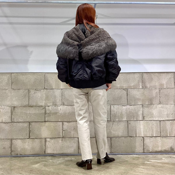 RISLEY/リズレイ　Big hoodie MA-1(ビッグフーディMA-1)