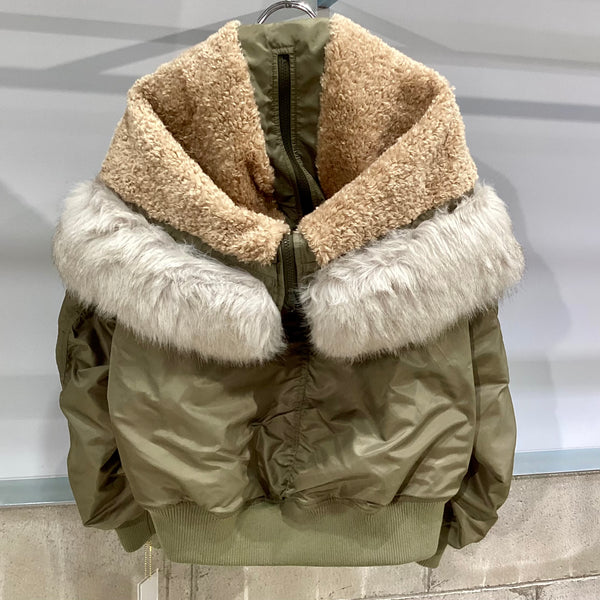 RISLEY/リズレイ　Big hoodie MA-1(ビッグフーディMA-1)