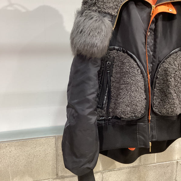 RISLEY/リズレイ　Big hoodie MA-1(ビッグフーディMA-1)