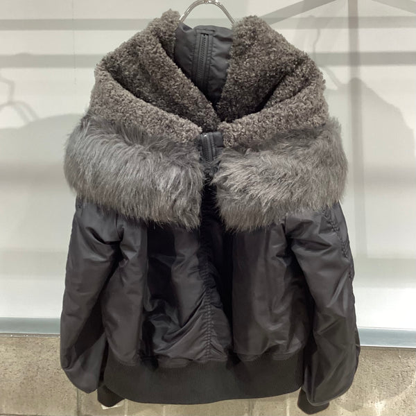 RISLEY/リズレイ　Big hoodie MA-1(ビッグフーディMA-1)