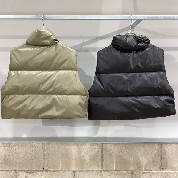 RISLEY/リズレイ　裾取外しダウンベスト