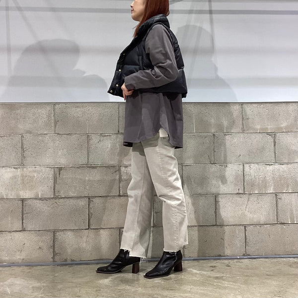 RISLEY/リズレイ　裾取外しダウンベスト