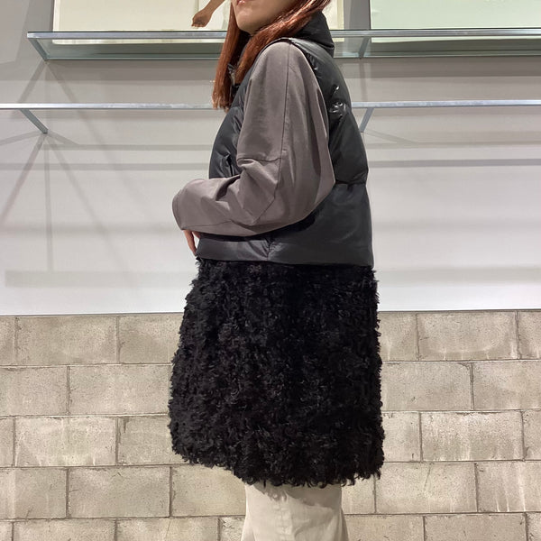 RISLEY/リズレイ　裾取外しダウンベスト