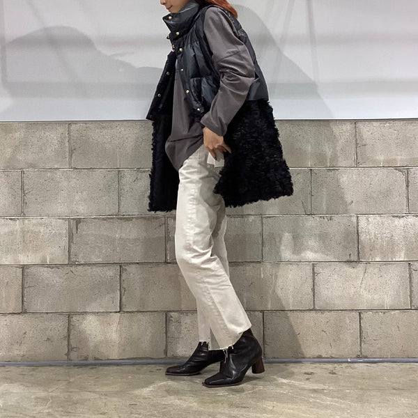 RISLEY/リズレイ　裾取外しダウンベスト