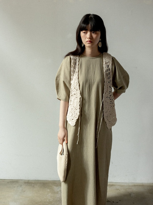 AgAwd/アガウド Puff Sleeves Onepiece