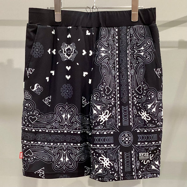 SY32 by SWEET YEARS/エスワイサーティーツーバイスウィートイヤーズ　RASH GUARD GRAPHIC SHORT PANTS