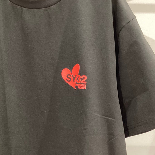 SY32 by SWEET YEARS/エスワイサーティーツーバイスウィートイヤーズ　HEART MIX LOGO TEE
