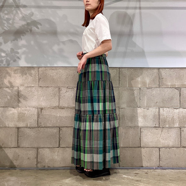 DOUBLE STANDARD CLOTHING ダブルスタンダードクロージング　DSC / チェックティアードスカート