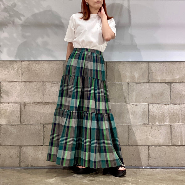 DOUBLE STANDARD CLOTHING ダブルスタンダードクロージング　DSC / チェックティアードスカート