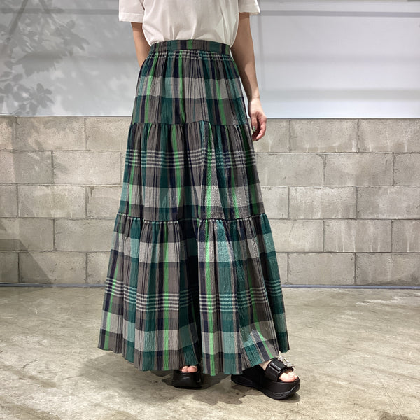 DOUBLE STANDARD CLOTHING ダブルスタンダードクロージング　DSC / チェックティアードスカート