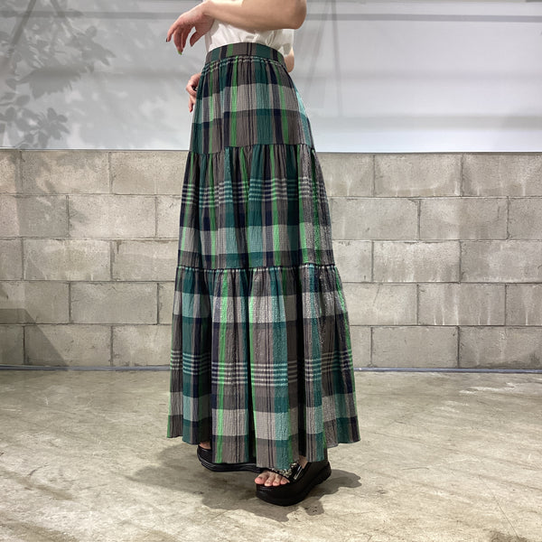 DOUBLE STANDARD CLOTHING ダブルスタンダードクロージング　DSC / チェックティアードスカート