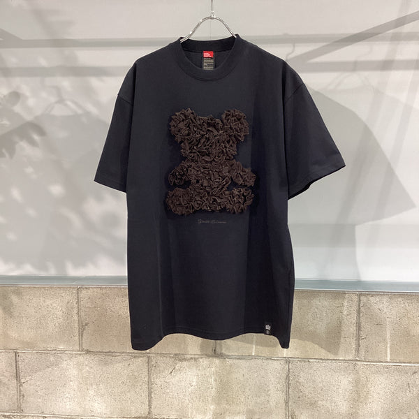 DOUBLE STANDARD CLOTHING ダブルスタンダードクロージング　DSC / ベアフリル刺繍コットンTシャツ