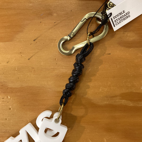 DOUBLE STANDARD CLOTHING ダブルスタンダードクロージング　DSC / DSCロゴ アクリルキーチャーム