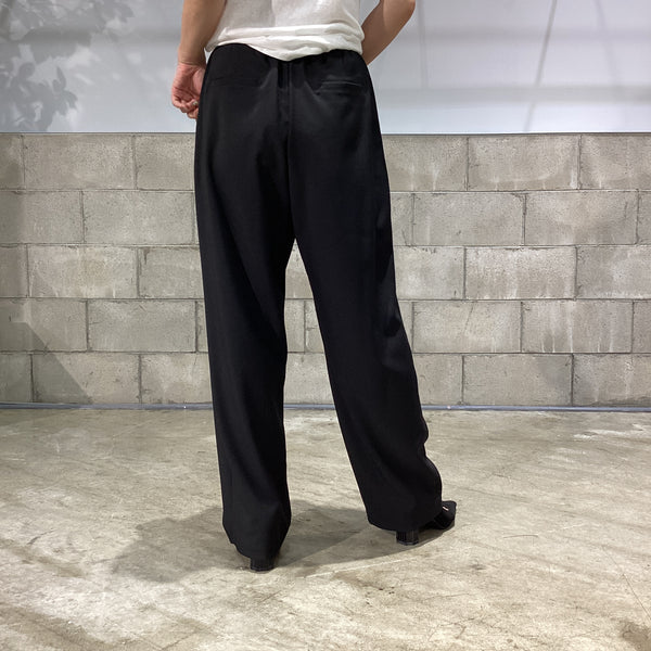 MARGAUX VINTAGE/マルゴーヴィンテージ　ロゴウエストタックパンツ