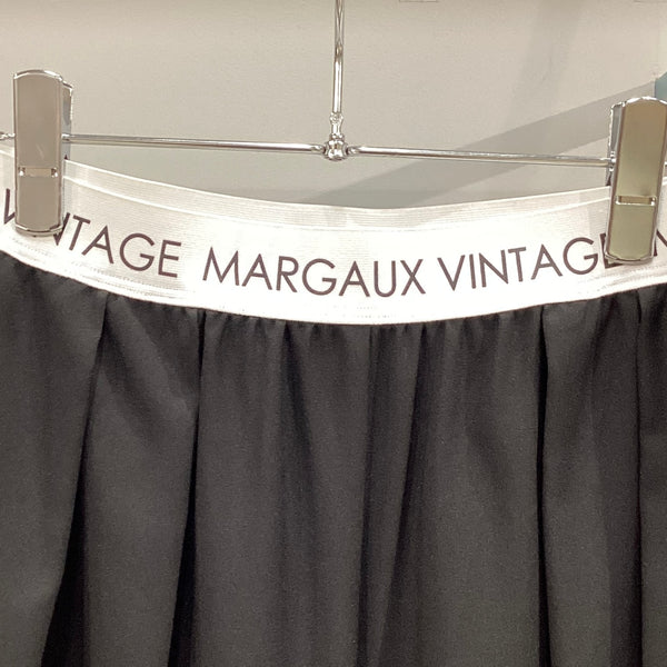 MARGAUX VINTAGE/マルゴーヴィンテージ　ロゴウエストタックパンツ