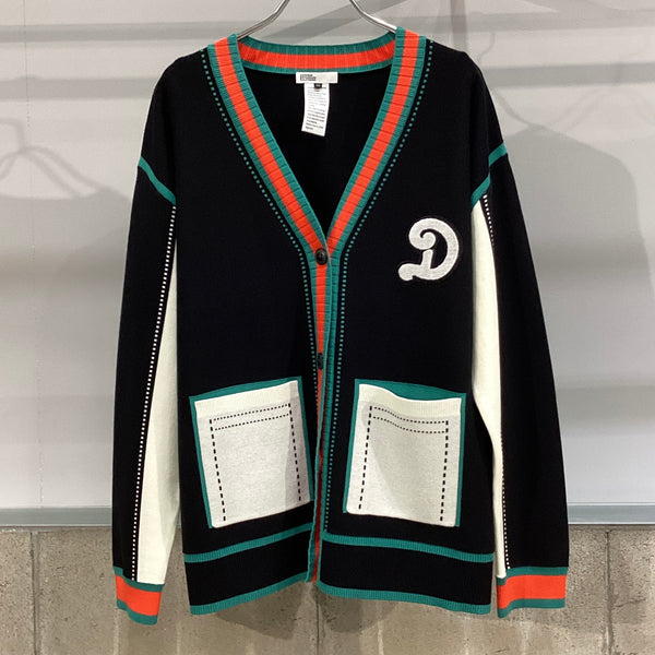 DOUBLE STANDARD CLOTHING ダブルスタンダードクロージング　DSC / レトロカラーダブルジャガードカーデ