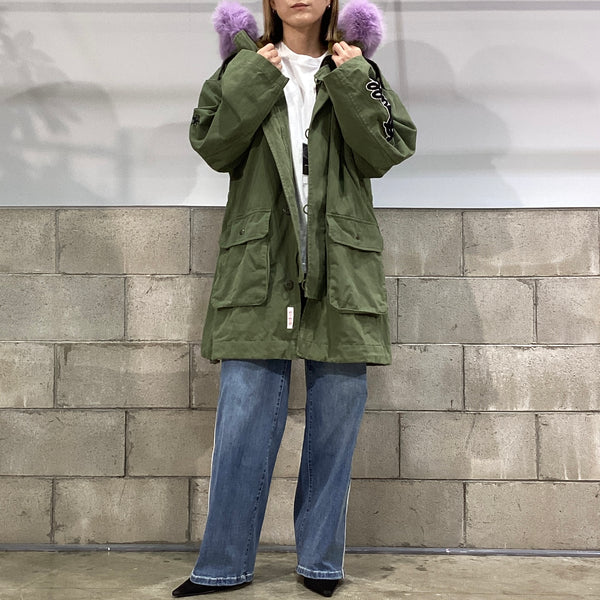 DOUBLE STANDARD CLOTHING ダブルスタンダードクロージング　DSC / ミリタリーファーロングコート