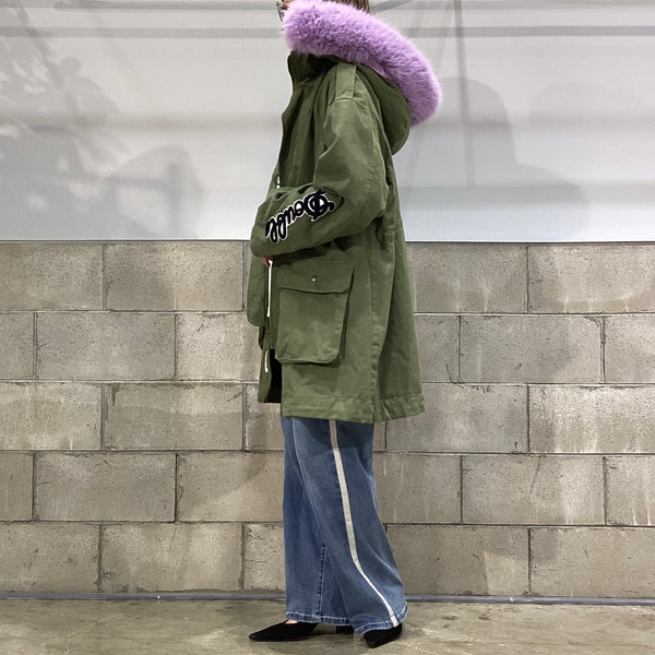 DOUBLE STANDARD CLOTHING ダブルスタンダードクロージング　DSC / ミリタリーファーロングコート