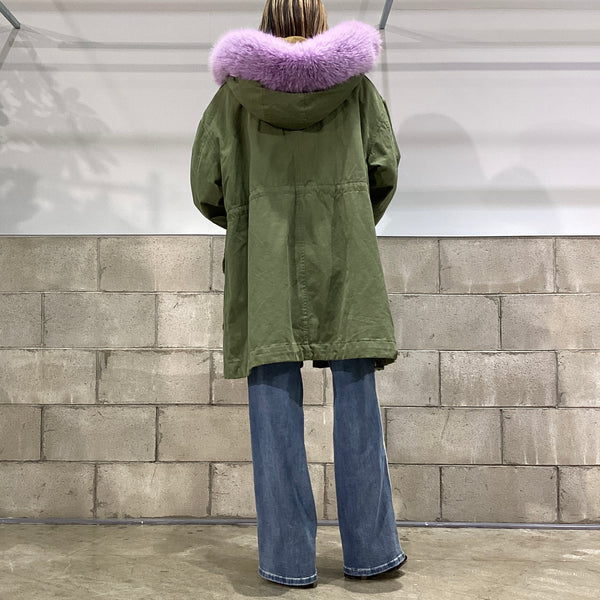 DOUBLE STANDARD CLOTHING ダブルスタンダードクロージング　DSC / ミリタリーファーロングコート