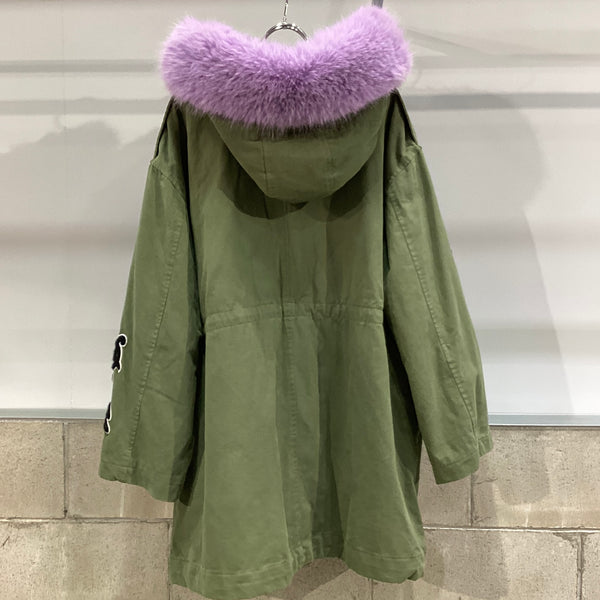 DOUBLE STANDARD CLOTHING ダブルスタンダードクロージング　DSC / ミリタリーファーロングコート
