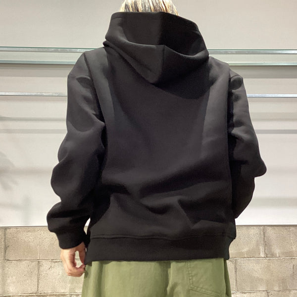 DOUBLE STANDARD CLOTHING ダブルスタンダードクロージング　DSC / ハート刺繍ダンボールニットフーディ