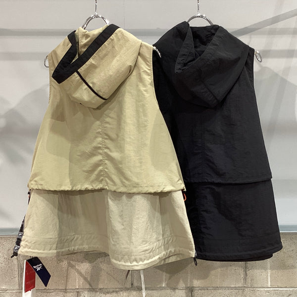 RISLEY/リズレイ　Layered vest(レイヤードベスト)
