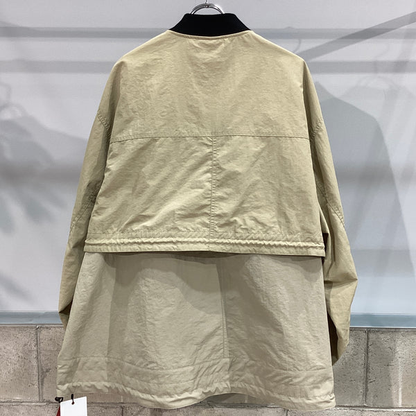 RISLEY/リズレイ　 Layered bomber jacket(レイヤードボンバージャケット)