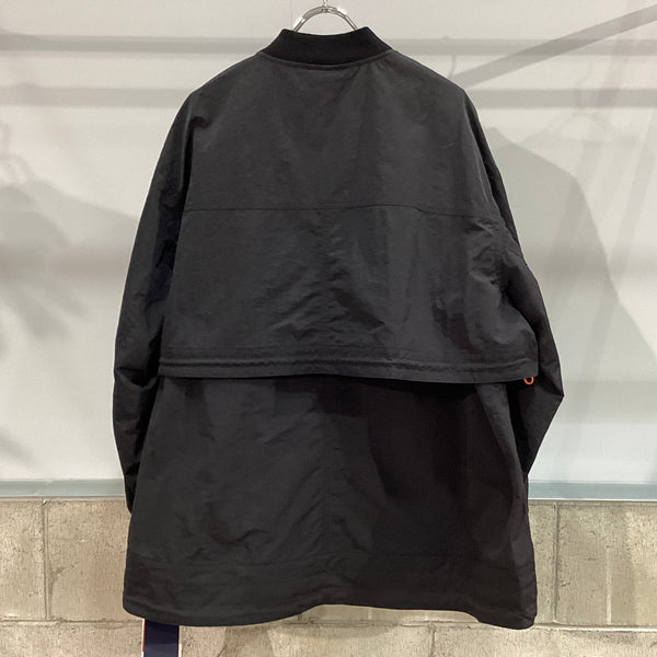 RISLEY/リズレイ　 Layered bomber jacket(レイヤードボンバージャケット)