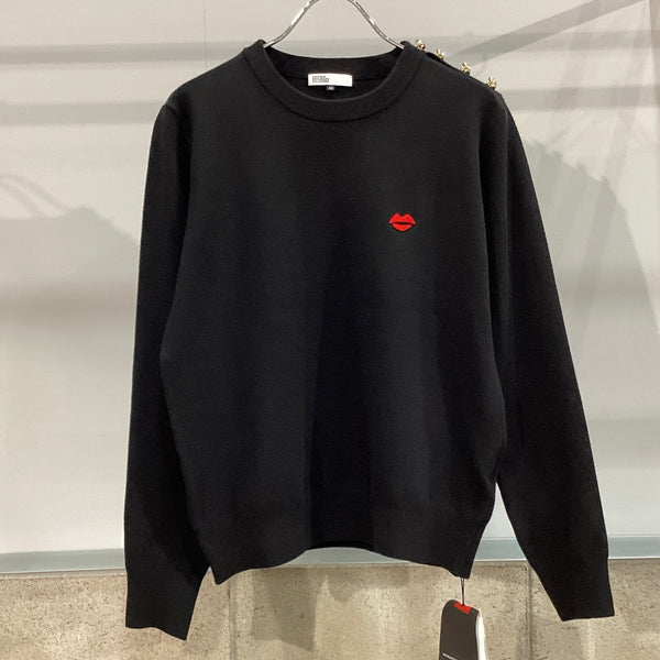 DOUBLE STANDARD CLOTHING ダブルスタンダードクロージング　DSC / リップボーダー天竺ニット
