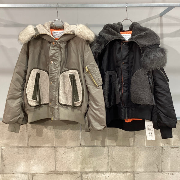 RISLEY/リズレイ　 Big hoodie jacket(ビッグフーディジャケット)