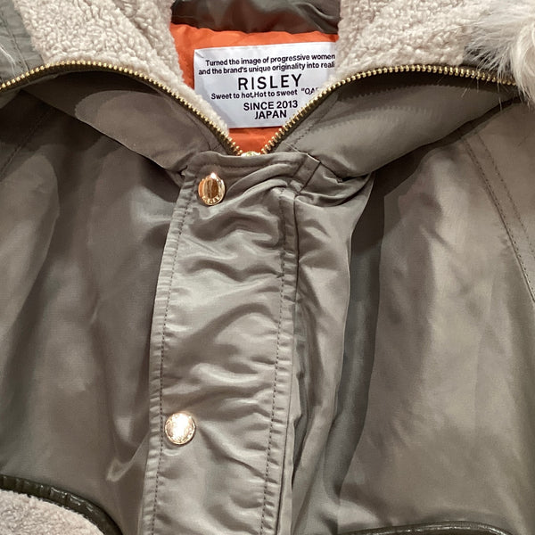 RISLEY/リズレイ　 Big hoodie jacket(ビッグフーディジャケット)