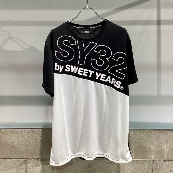 SY32 by SWEET YEARS/エスワイサーティーツーバイスウィートイヤーズ　ACTIVE EXCHANGE BIG LOGO TEE
