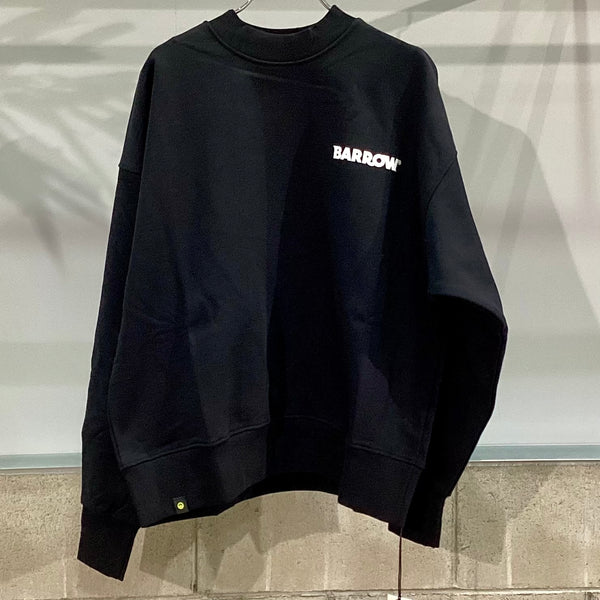 BARROW/バロウ　Ⅰ CONIC SWEATSHIRT フロントサイドロゴ