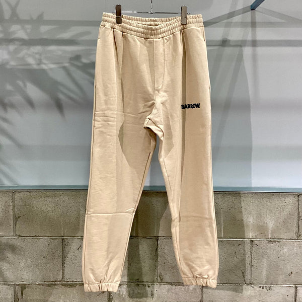 BARROW/バロウ　Ⅰ CONIC SWEATPANTS フロントサイドスマイルロゴ