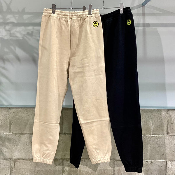 BARROW/バロウ　Ⅰ CONIC SWEATPANTS フロントサイドスマイルロゴ