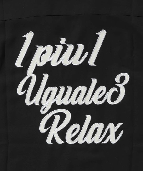 1PIU1UGUALE3 RELAX/ウノピゥウノウグァーレトレ　バックロゴアロハシャツ