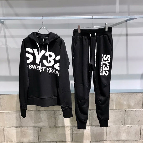 SY32 by SWEETYEARS /エスワイサーティーツーバイスィートイヤーズ　BIG LOGO LONG PANTS