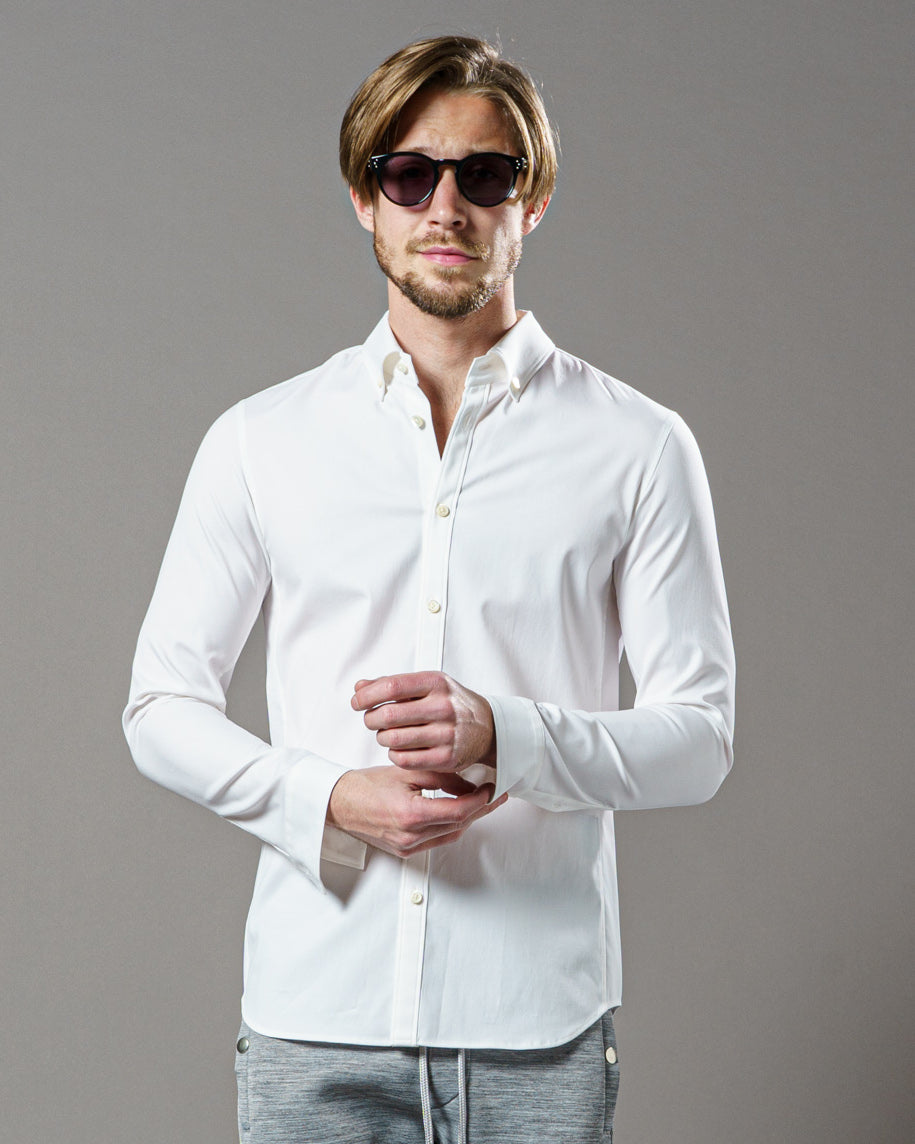 新品　wjk simple B.D shirt 2 シンプルボタンダウンシャツMサイズ